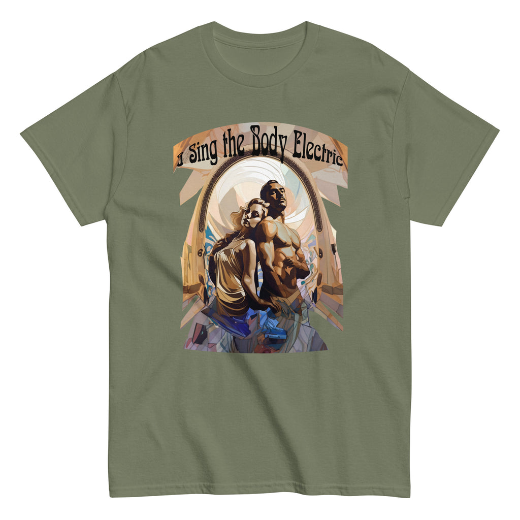 Walt Whitman Short-Sleeve Unisex T-Shirt - I Sing the Body Electric