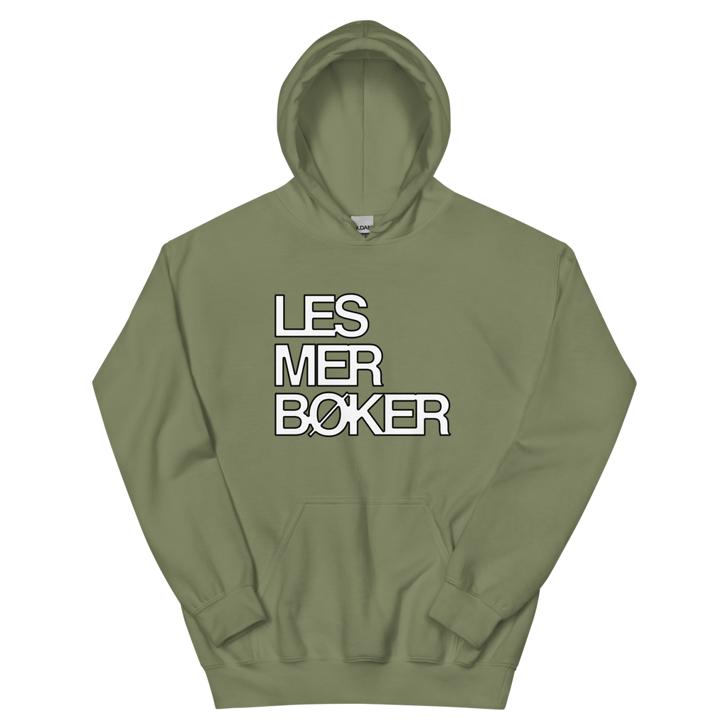 Les Mer Bøker Unisex Hoodie