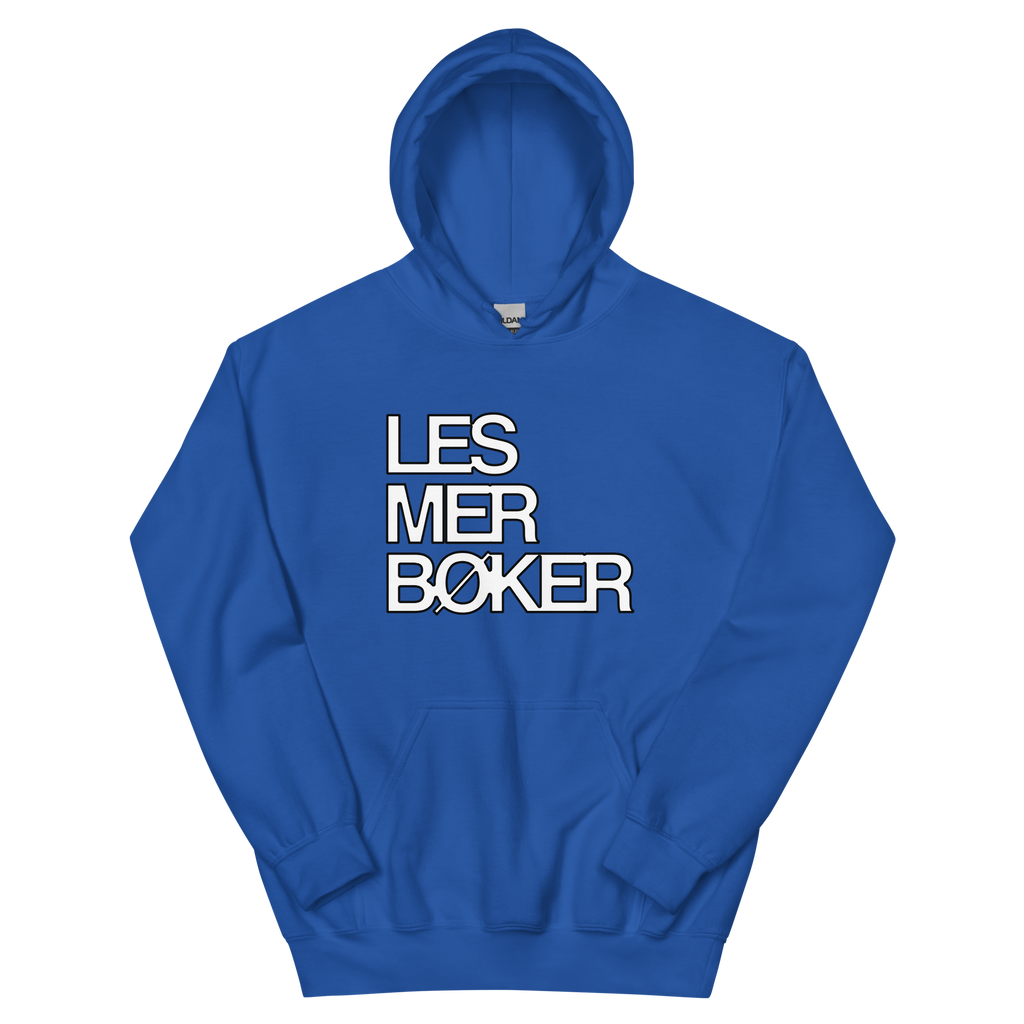 Les Mer Bøker Unisex Hoodie