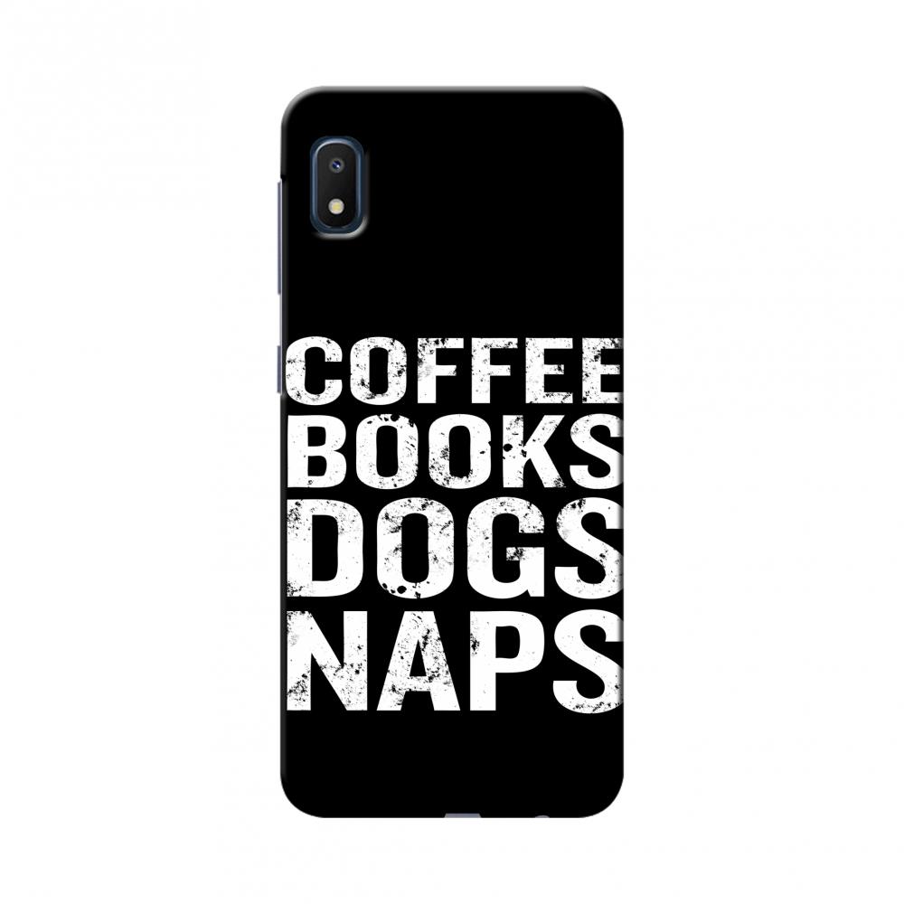 Coffee Books Dogs Naps Slim Hard Shell Case For