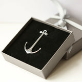 Book Anchor - Silver & Matt Black