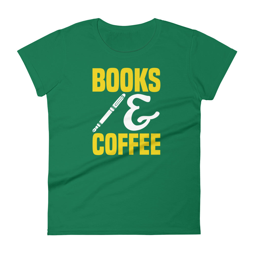 Books, Writing, and Coffee, Women's T-shirt