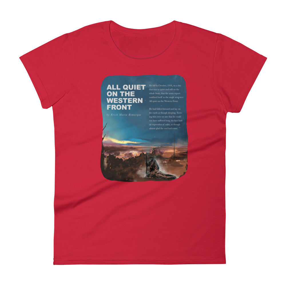 Erich Maria Remarque - All Quiet on the Western Front Women's T-Shirt