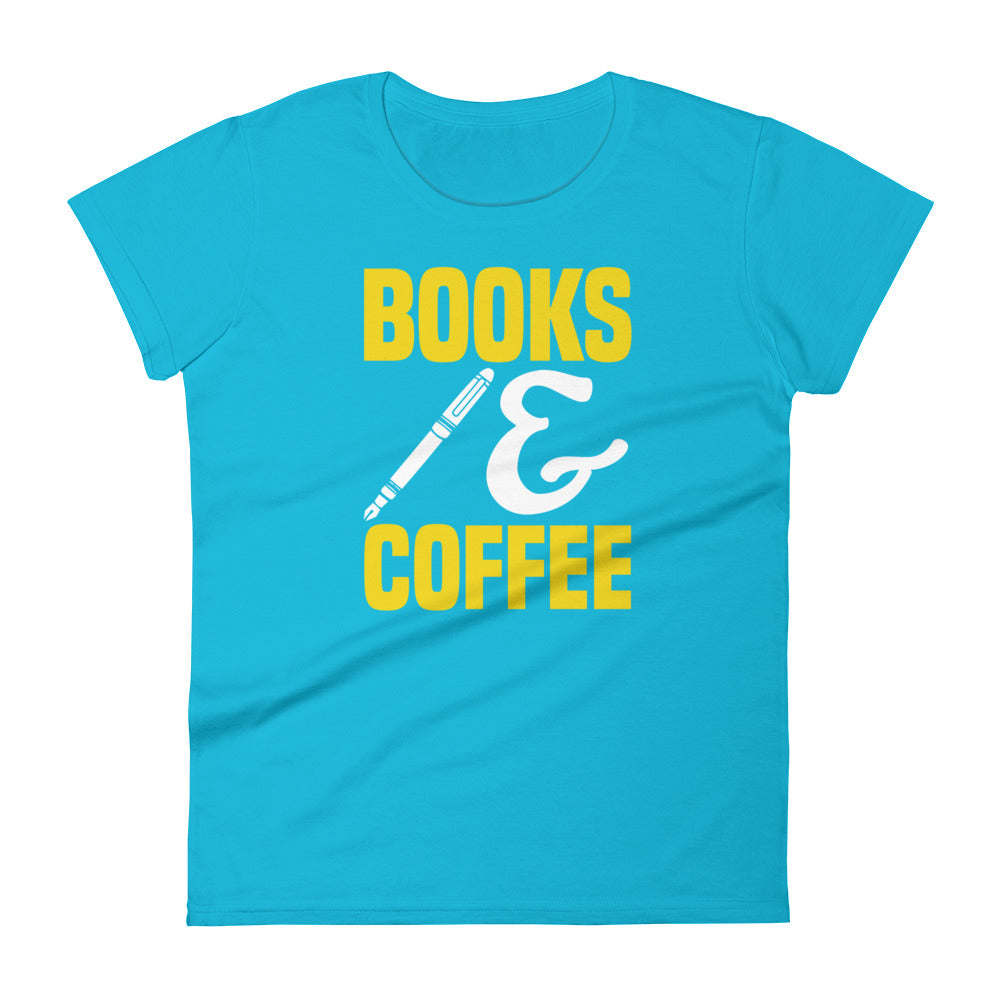 Books, Writing, and Coffee, Women's T-shirt