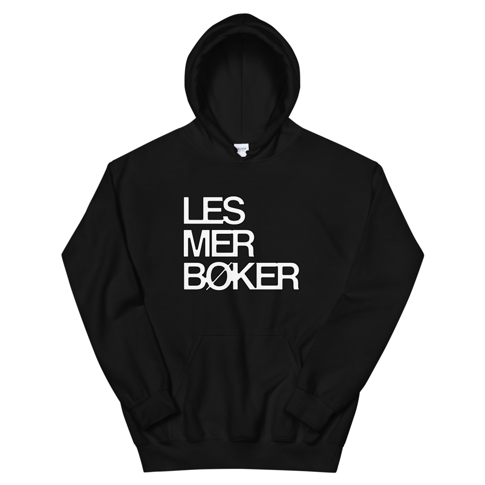 Les Mer Bøker Unisex Hoodie