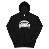 My Other Car Is My Imagination Unisex Hoodie (White)