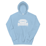 My Other Car Is My Imagination Unisex Hoodie (White)