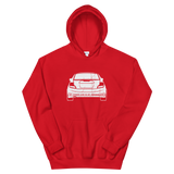 My Other Car Is My Imagination Unisex Hoodie (White)