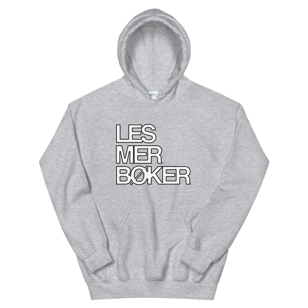 Les Mer Bøker Unisex Hoodie