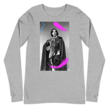 Oscar Wilde Unisex Long Sleeve Tee-Feathers