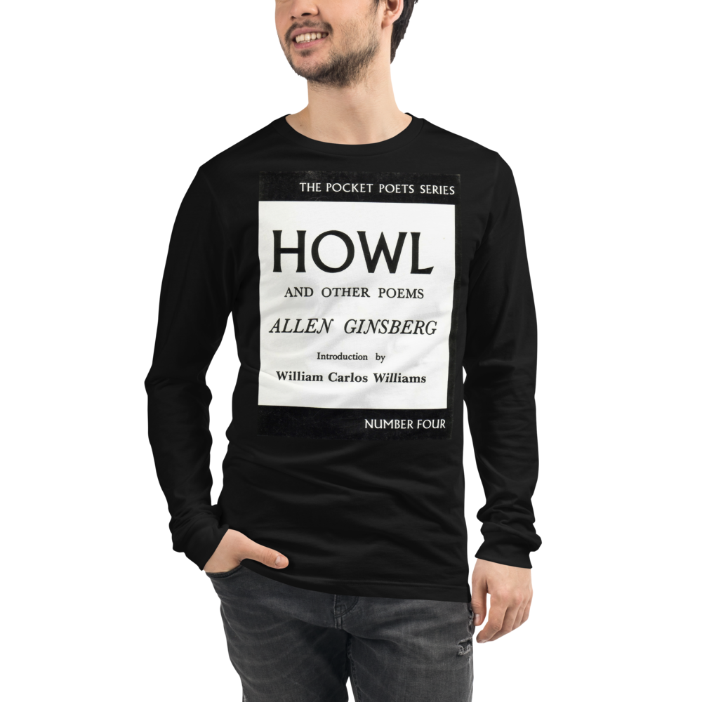 Allen Ginsberg - Howl Long-Sleeved T-Shirt