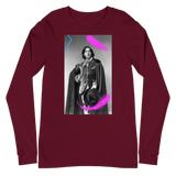 Oscar Wilde Unisex Long Sleeve Tee-Feathers