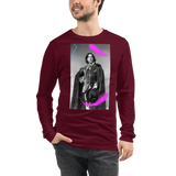 Oscar Wilde Unisex Long Sleeve Tee-Feathers