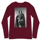 Oscar Wilde Unisex Long Sleeve Tee - Portrait