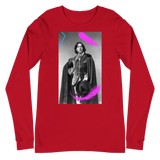 Oscar Wilde Unisex Long Sleeve Tee-Feathers