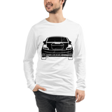 My Other Car Is My Imagination Unisex Long Sleeve Tee (Black)