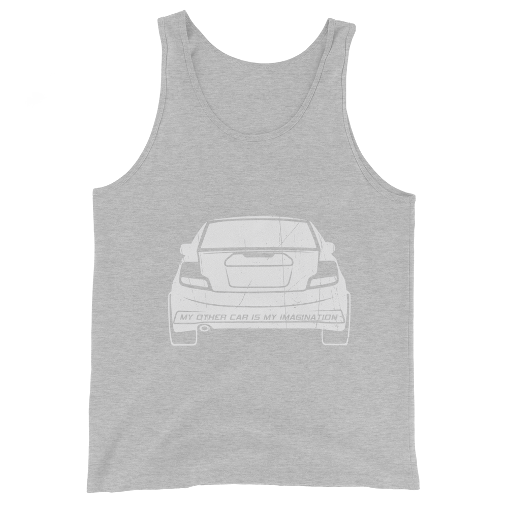My Other Car Is My Imagination Unisex Tank Top