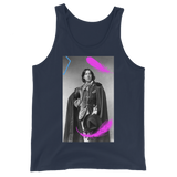 Oscar Wilde Unisex Tank Top-Feathers