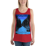 Langston Hughes Unisex Tank Top - Rivers II