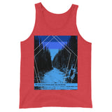 Langston Hughes Unisex Tank Top - Rivers II