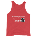 Read More Paper Books Unisex Tank Top